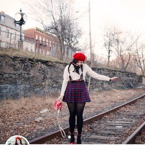 Plaid American Apparel Skirt